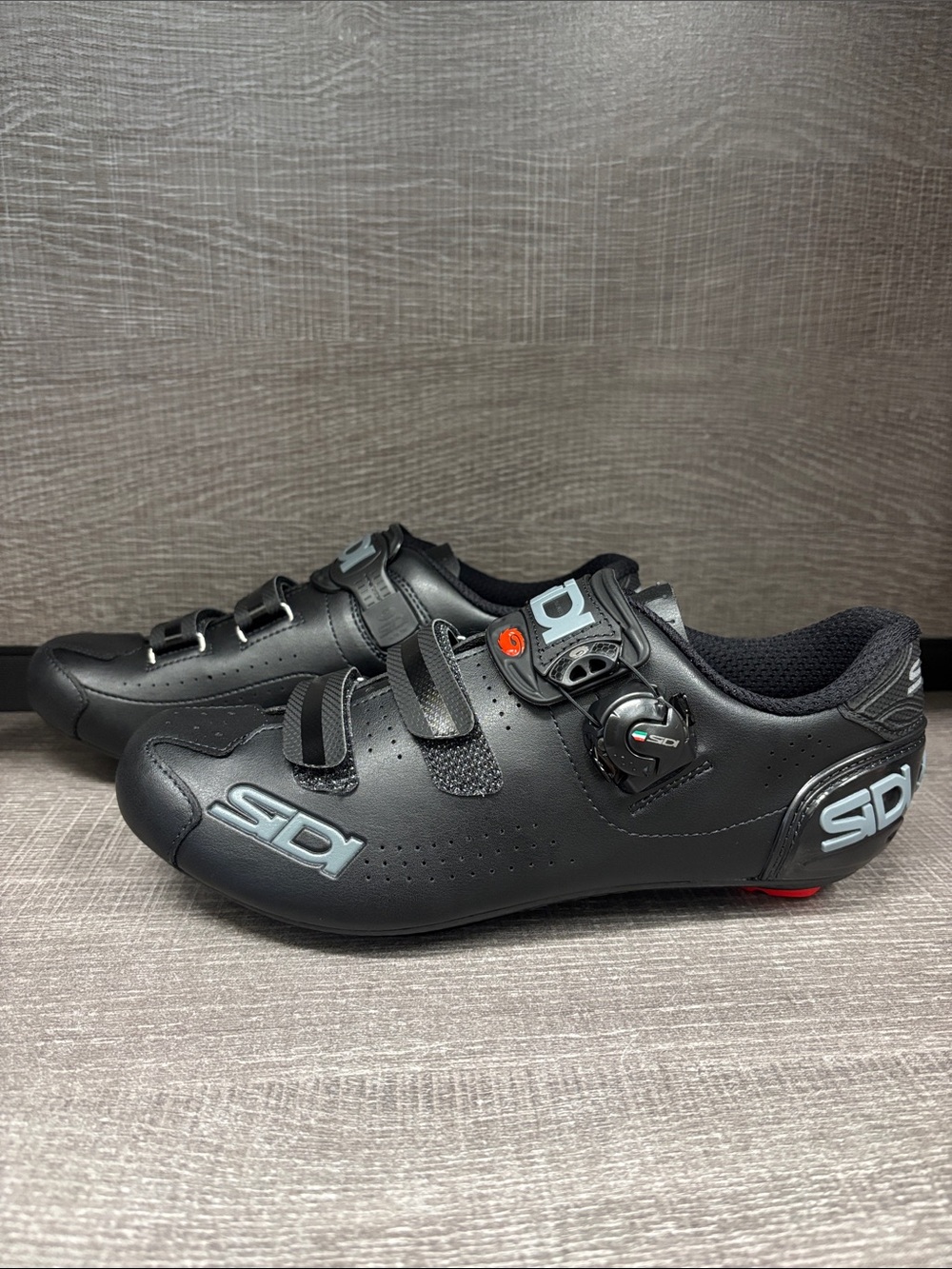 Men's Sidi Alba 2 Road Cycling Shoes (Black) - US 8.4/EUR 42.5